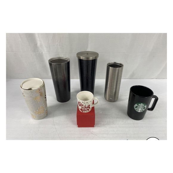 Starbucks 6 Mugs/Coffee Cups